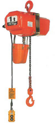 象印電動葫蘆空中不動圖